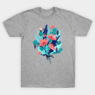 Flowers and bugs T-Shirt